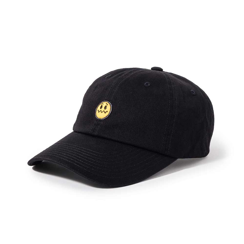 UNSMILE BALL CAP BLACK