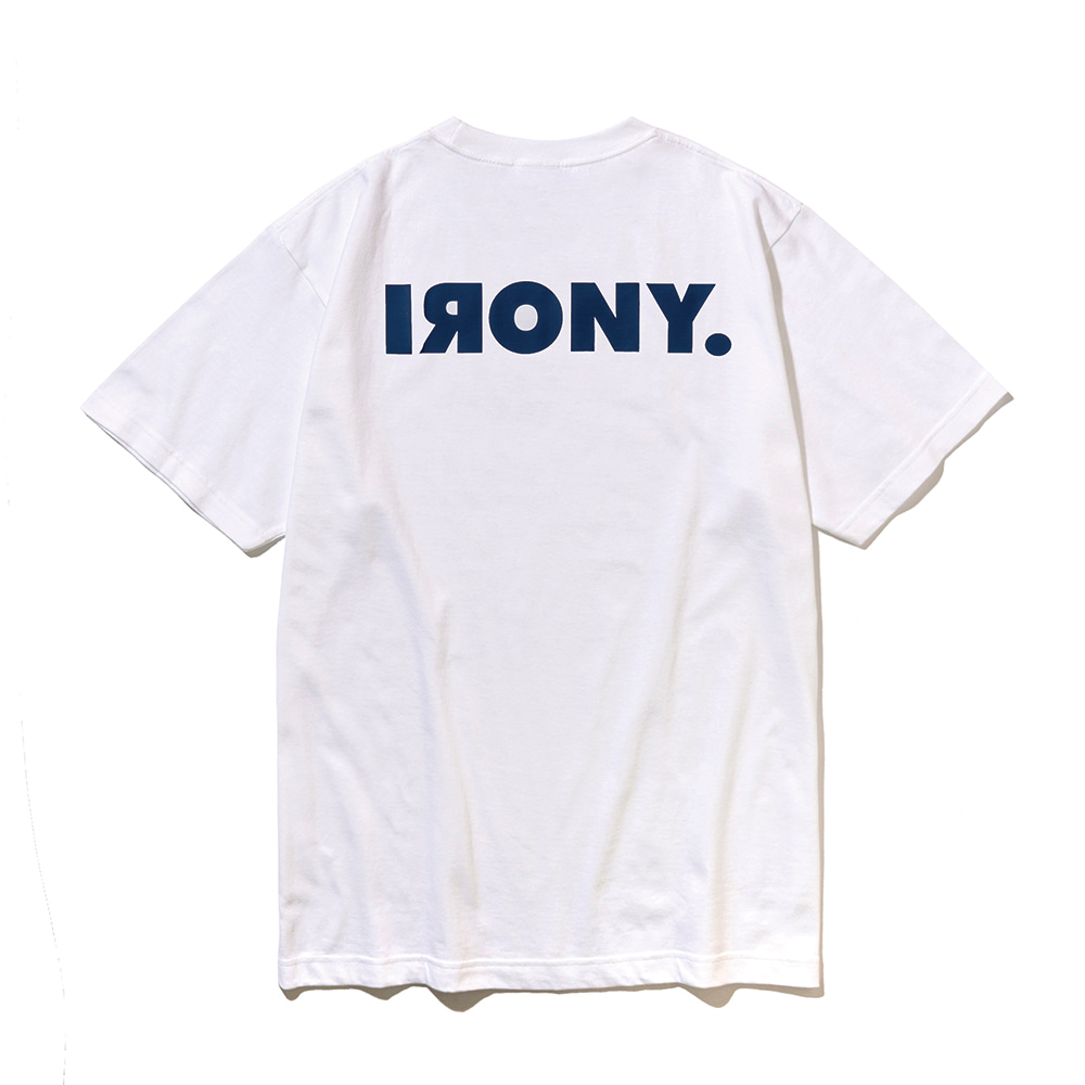 [10%] IRONY T-SHIRT WHITE
